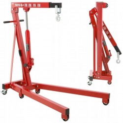 YATO ŻURAW WARSZTATOWY 1000KG, ZAKRES PODNOSZENIA 25-2100MM YT-55556