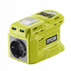 RYOBI PRZETWORNICA AKUMULATOROWA ONE+ 18V 150W RY18BI150B WYDAJNA 2w1