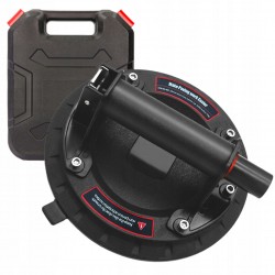 UCHWYT PRZYSSAWKA PRÓŻNIOWA Z POMPKĄ PRZENOSZENIA SZYB GLAZURY 150KG 200mm