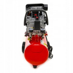 KOMPRESOR OLEJOWY SPRĘŻARKA 24L 230V 8BAR 205L/MIN + ZESTAW NARZĘDZI 6w1