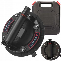 UCHWYT PRZYSSAWKA PRÓŻNIOWA Z POMPKĄ PRZENOSZENIA SZYB GLAZURY 150KG 200mm