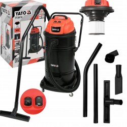 YATO ODKURZACZ PRZEMYSŁOWY 2400W DO PRACY NA MOKRO I NA SUCHO 70L YT-85710