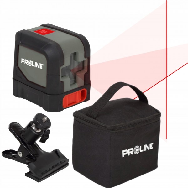 PROLINE LASER KRZYŻOWY POZIOMICA LASEROWA 15m +ETUI +UCHWYT MAGNETYCZNY PROLINE LASER KRZYŻOWY POZIOMICA LASEROWA 15m +ETUI +UCHWYT MAGNETYCZNY