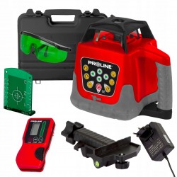 PROLINE LASER ROTACYJNY SAMOPOZIOMUJĄCY NIWELATOR ZIELONY 30M WALIZKA 15162