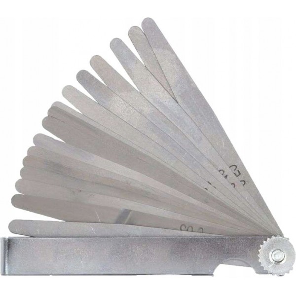 PROLINE SZCZELINOMIERZ 17 LISTKÓW DŁUGOŚĆ 100 MM, ZAKRES 0,02-1MM 21210 PROLINE SZCZELINOMIERZ 17 LISTKÓW DŁUGOŚĆ 100 MM, ZAKRES 0,02-1MM 21210