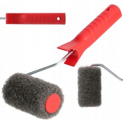 PROLINE WAŁEK Z UCHWYTEM DO MAS SZPACHLOWYCH GŁADZI Z RĄCZKĄ 250MM 41282