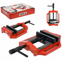 YATO IMADŁO MASZYNOWE STAŁE ŻELIWNE WIERTARKI 120MM STALOWE SZCZĘKI YT65073