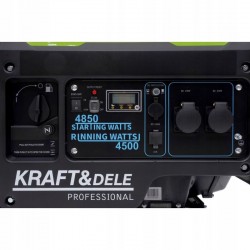 KRAFT&DELE AGREGAT PRĄDOTWÓRCZY GENERATOR INWERTOROWY 4,5 kW/ 4,85 kW KD688