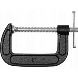 YATO STABILNY ŚCISK ŚRUBOWY TYP C 3 UCHWYT STOLARSKI 75MM ŚCISKI YT-64252