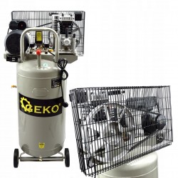 GEKO KOMPRESOR OLEJOWY PIONOWY SPRĘŻĄRKA 100L 2KM 8 BAR 2850obr/min G80304