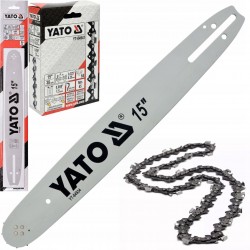 YATO PROWADNICA + ŁAŃCUCH 38CM DO HUSQVARNA MAKITA DOLMAR SOLO OLEO-MAC
