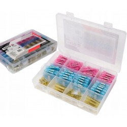 YATO KOSZULKI ZACISKOWE TERMOKURCZLIWE 200 SZTUK 0,5-6MM ORGANIZER YT-81461