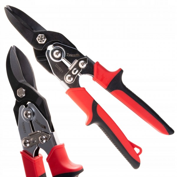 GEKO NOŻYCE DO CIĘCIA BLACHY STALI PROSTE 250MM ZE STALI CRV TVARDY T00931