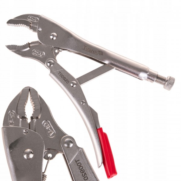 SZCZYPCE ZACISKOWE MORSE'A OKRĄGŁE SZCZĘKI 0-40 mm 250MM CRV TVARDY T00920 SZCZYPCE ZACISKOWE MORSE'A OKRĄGŁE SZCZĘKI 0-40 mm 250MM CRV TVARDY T00920