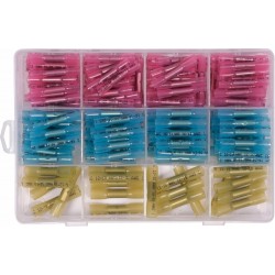 YATO KOSZULKI ZACISKOWE TERMOKURCZLIWE 200 SZTUK 0,5-6MM ORGANIZER YT-81461