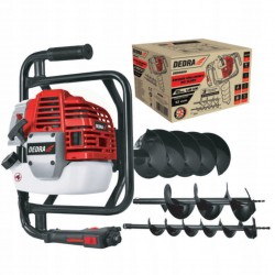DEDRA WIERTNICA SPALINOWA ŚWIDER DO GLEBY 1450W +WIERTŁA 3 SZTUKI DED8809