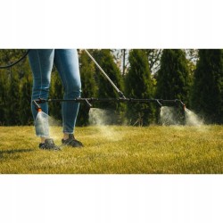 OPRYSKIWACZ AKUMULATOROWY PLECAKOWY CIŚNIENIOWY POWERMAT 20L ZESTAW 9 DYSZ