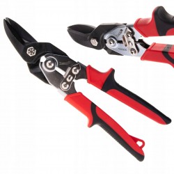 GEKO NOŻYCE DO CIĘCIA BLACHY STALI LEWE 250MM ZE STALI CRV TVARDY T00930