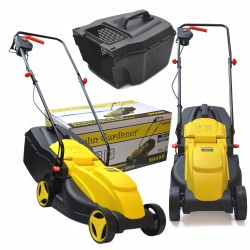 KOSIARKA ELEKTRYCZNA DO TRAWY INDUKCYJNA JOHN GARDENER SHARP 2000W 32CM 30L