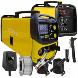 SPAWARKA INWERTEROWA INWERTOROWA FLUX MIG MMA LIFT TIG 220A PÓŁAUTOMAT 4w1