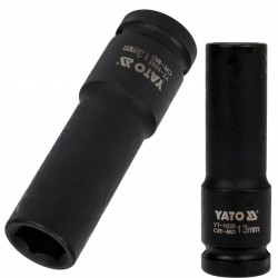 YATO NASADKA UDAROWA DŁUGA 1/2" x 13 MM STAL CrMo SCM-440 AS-DRIVE YT-1033