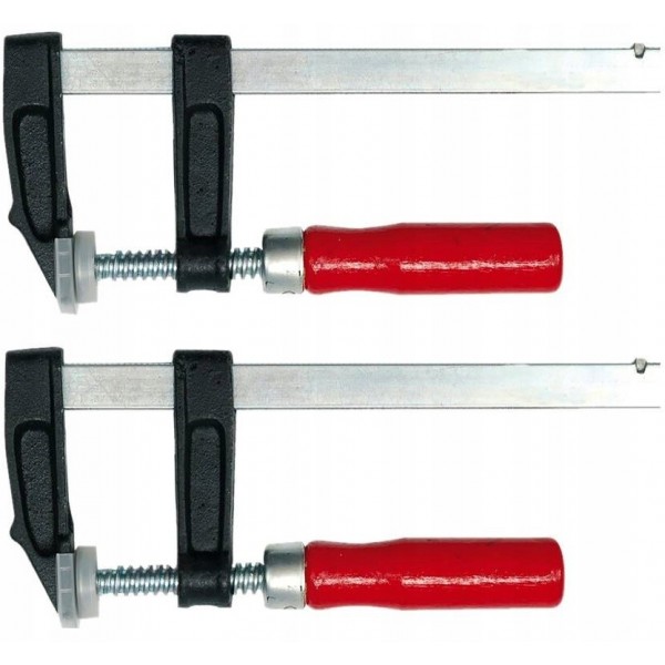 TOYA VOREL ŚCISKI STOLARSKIE 200X50MM ŻELIWNE SZCZĘKI 2 SZTUKI 38200 TOYA VOREL ŚCISKI STOLARSKIE 200X50MM ŻELIWNE SZCZĘKI 2 SZTUKI 38200