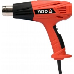 YATO OPALARKA ELEKTRYCZNA 2000W AKCESORIA 600°C YT-82294 + 4 DYSZE 2 BIEGI