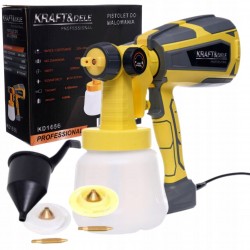 KRAFT ELEKTRYCZNY PISTOLET NATRYSKOWY MALARSKI LAKIERNICZY 500W 1000ML 1656