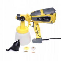 KRAFT ELEKTRYCZNY PISTOLET NATRYSKOWY MALARSKI LAKIERNICZY 500W 1000ML 1656