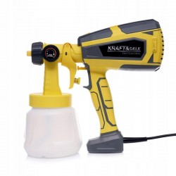 KRAFT ELEKTRYCZNY PISTOLET NATRYSKOWY MALARSKI LAKIERNICZY 500W 1000ML 1656