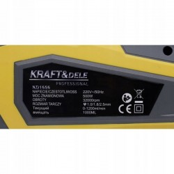 KRAFT ELEKTRYCZNY PISTOLET NATRYSKOWY MALARSKI LAKIERNICZY 500W 1000ML 1656