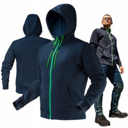NEO BLUZA ROBOCZA HOODIE PREMIUM DWUWARSTWOWA WARM KAPTUR 81-511 R. XL/54