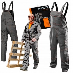 NEO SPODNIE ROBOCZE DŁUGIE NA SZELKACH BASIC BHP 81-430 Rozmiar S/48