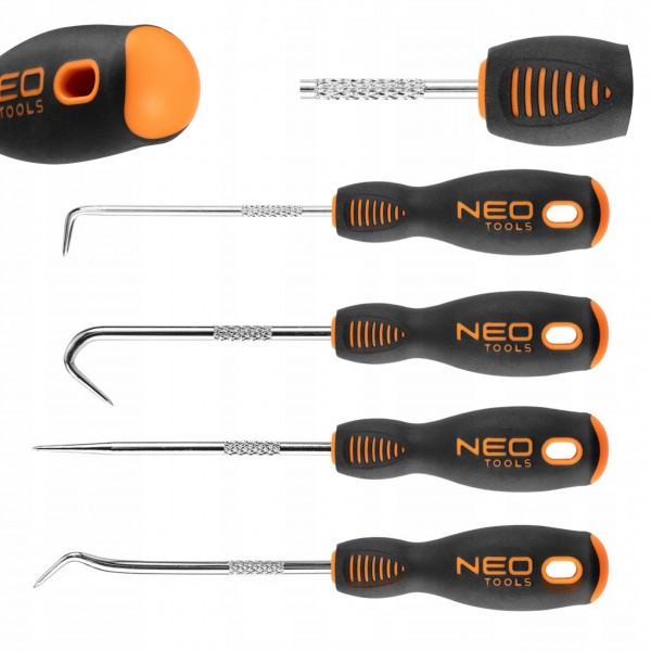 NEO KOMPLET ZESTAW HACZYKÓW HAKI Z RĘKOJEŚCIĄ 150mm 4 SZTUKI TPR 04-231 NEO KOMPLET ZESTAW HACZYKÓW HAKI Z RĘKOJEŚCIĄ 150mm 4 SZTUKI TPR 04-231