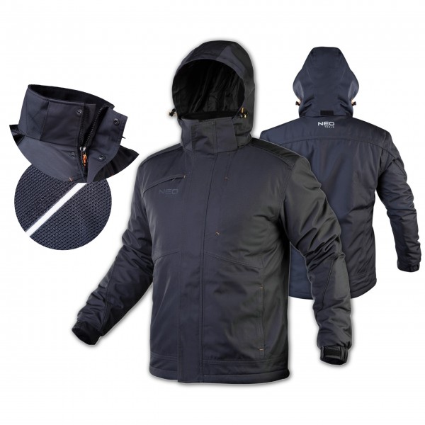 NEO KURTKA ROBOCZA OCIEPLANA BLUZA DOBBY OUTDOOR SZARA ROZM. XXL 81-575 NEO KURTKA ROBOCZA OCIEPLANA BLUZA DOBBY OUTDOOR SZARA ROZM. XXL 81-575