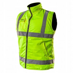 NEO BEZRĘKAWNIK ROBOCZY DWUSTRONNY 2w1 ODBLASKOWY ŻÓŁTY/CZARNY R. 3XL/60