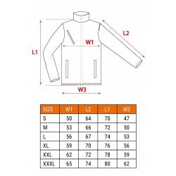 NEO BLUZA POLAROWA KURTKA ROBOCZA PREMIUM CORDURY ODBŁASKI 81-506 r. M/50