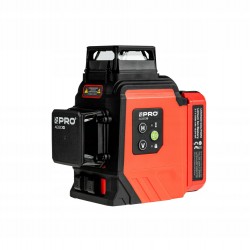 PRO LASER KRZYŻOWY WIELOLINIOWY 3D 3x360° ZIELONA WIĄZKA AQ3DG PLUS