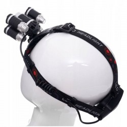 KRAFT&DELE LATARKA CZOŁOWA CZOŁÓWKA LAMPKA T6 LED AKUMULATOROWA 5 DIOD 1247