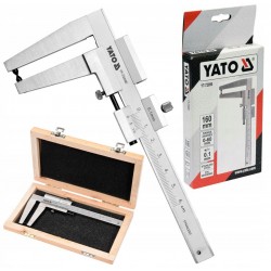 YATO SUWMIARKA DO POMIARU TARCZ HAMULCOWYCH 0-60MM +DREWNIANE ETUI YT-72090