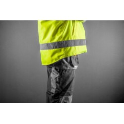 NEO BEZRĘKAWNIK ROBOCZY DWUSTRONNY 2w1 ODBLASKOWY ŻÓŁTY/CZARNY R. 3XL/60