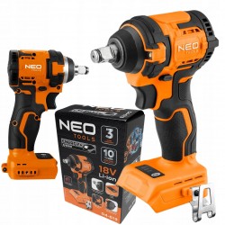 NEO KLUCZ UDAROWY BEZSZCZOTKOWY 18V 350Nm 1/2" ENERGY+ COMPACT 04-613
