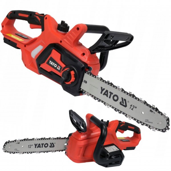 YATO AKUMULATOROWA PIŁA PILARKA ŁAŃCUCHOWA DO DREWNA 12" 30cm 18V YT-828138 YATO AKUMULATOROWA PIŁA PILARKA ŁAŃCUCHOWA DO DREWNA 12" 30cm 18V YT-828138