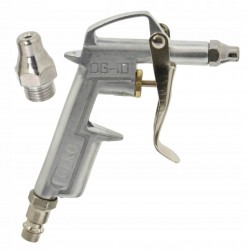 GEKO PISTOLET DO PRZEDMUCHIWANIA Z KRÓTKĄ DYSZĄ STAL NIERDZEWNA+ALU G01188