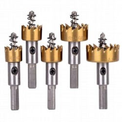 KRAFT&DELE OTWORNICE WIDIOWE DO METALU DREWNA STALI 5 SZT. 16-30 mm KD10870