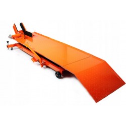 PLATFORMOWY PODNOŚNIK MOTOCYKLOWY PLATFORMA RAMPA 1000Lb DŹWIGNIA NOŻNA