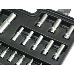 ZESTAW KLUCZY NASADOWYCH KLUCZE NASADOWE 108+ YATO TORX KOMPLET 40 SZTUK