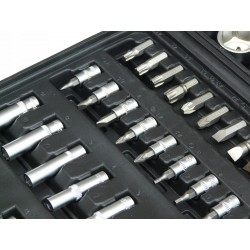 ZESTAW KLUCZY NASADOWYCH KLUCZE NASADOWE 108+ YATO TORX KOMPLET 40 SZTUK