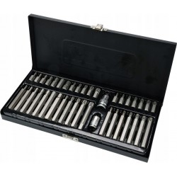 ZESTAW KLUCZY NASADOWYCH KLUCZE NASADOWE 108+ YATO TORX KOMPLET 40 SZTUK
