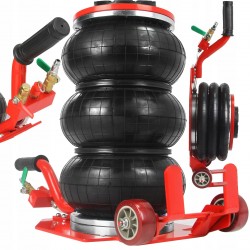 PODNOŚNIK PNEUMATYCZNY 3,5T 150-400mm KRÓTKI PODUSZKA BAŁWANEK ŻABA 3500kg